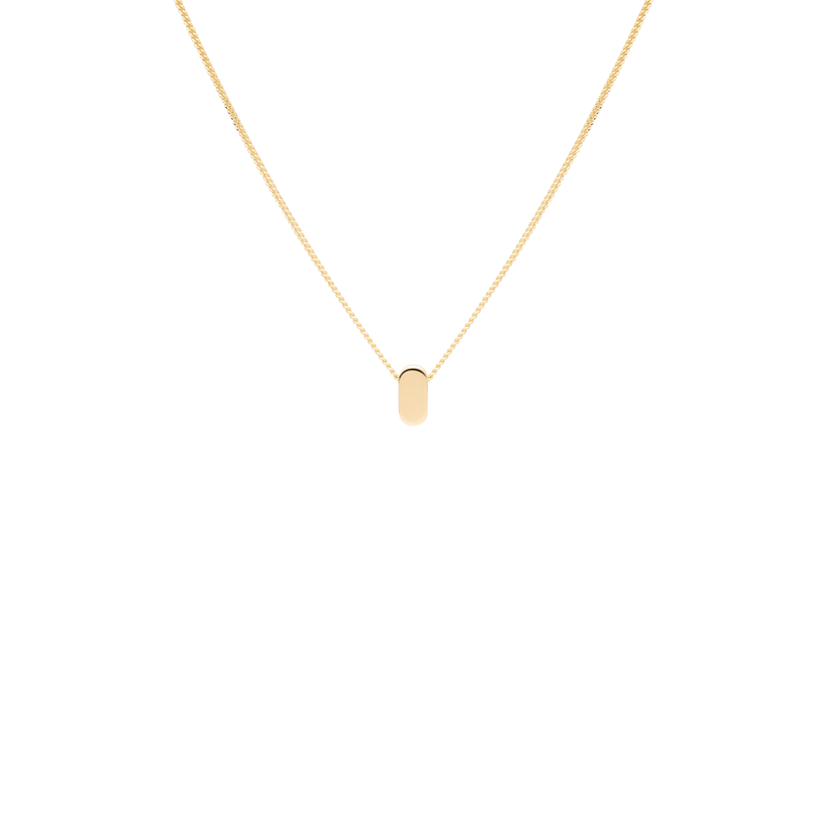 STADION pendant in 18k yellow gold