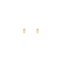 STADION stud earrings in 18k yellow gold