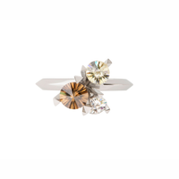 THIRD SPIRIT ring in 950 platinum, diamonds