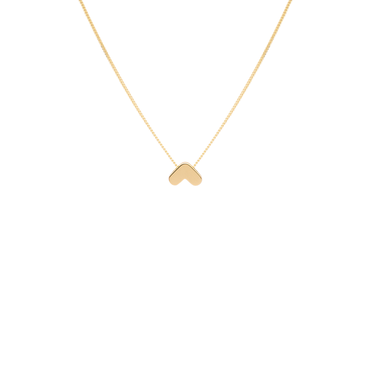 STADION pendant in 18k yellow gold