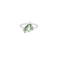 KLAR OOAK ring in 950 platinum, tourmaline and diamond