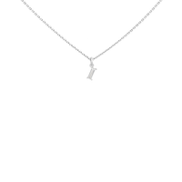 LIGHT/BEAM pendant in platinum 950, diamond