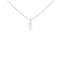 LIGHT/BEAM pendant in platinum 950, diamonds