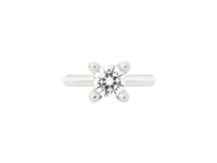DAINA ring in 950 platinum, diamond