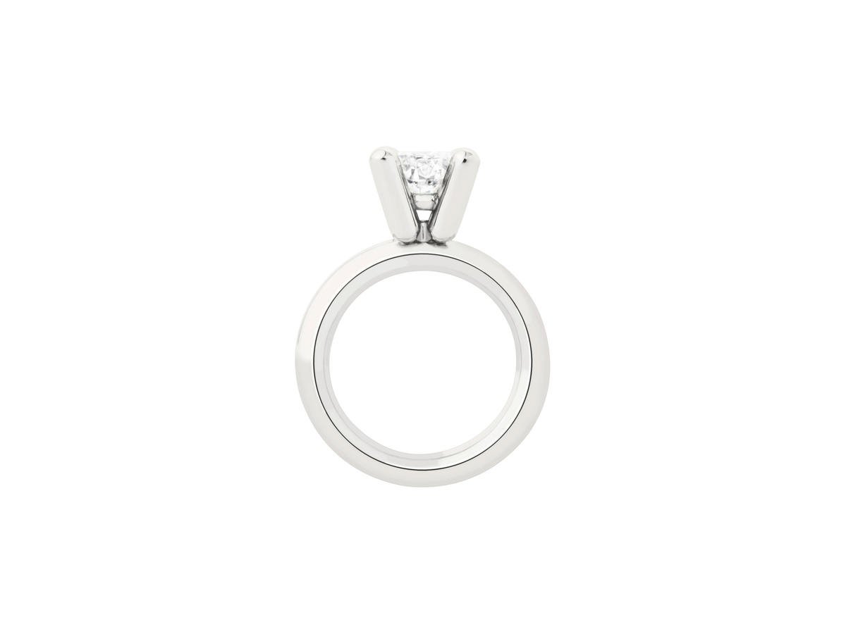 DAINA ring in 950 platinum, diamond