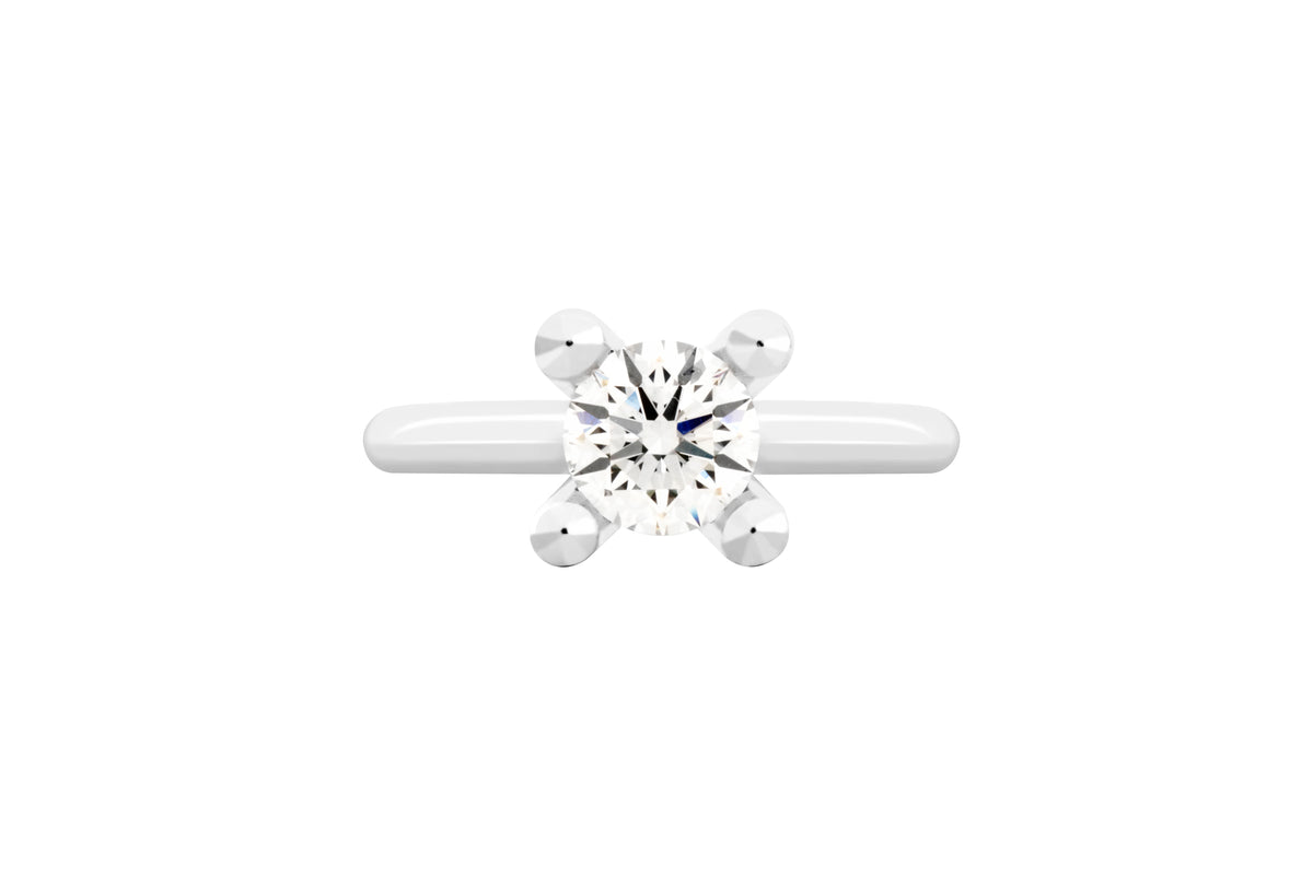 DAINA ring in 950 platinum, diamond