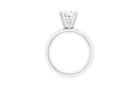 DAINA ring in 950 platinum, diamond