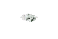 KLAR OOAK ring in 950 platinum, tourmaline and diamond
